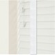 image 2 of 80cm Serene Faux Wood Venetian Blinds with Tapes (120cm Drop) | White | White