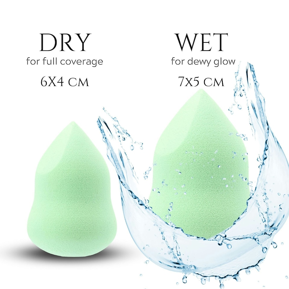 image 1 of Nanshy 4-in-1 Marvel Makeup Blending Sponge - Mint Green