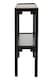 image 3 of Interiors by Premier Two Tiered Design Console Table, Console Table With Storage Shelf, Durable And Versatile Hallway Table | Black