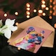 image 4 of Lover Geometric French Bulldog Portrait Him Her Birthday Card