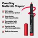 image 2 of Revlon ColorStay Matte Lite Lip Crayon Paraben Free Lightweight Lipstick, 12 Bold Yet Wearable Shades Available, Take Flight N/A