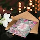 image 4 of Elegant Modern Boho Wildflowers Pink Flowers Granddaughter Birthday Card