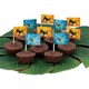 image 2 of T-Rex Dinosaur Food Cocktail Picks - Pack of 24