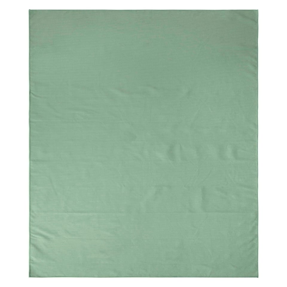 image 1 of Mountain Warehouse Giant Ribbed Towel Compact Travel Swimming Gym Accessory Green | Khaki | One size