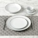 image 3 of 30pc Platinum Band Dinner Set