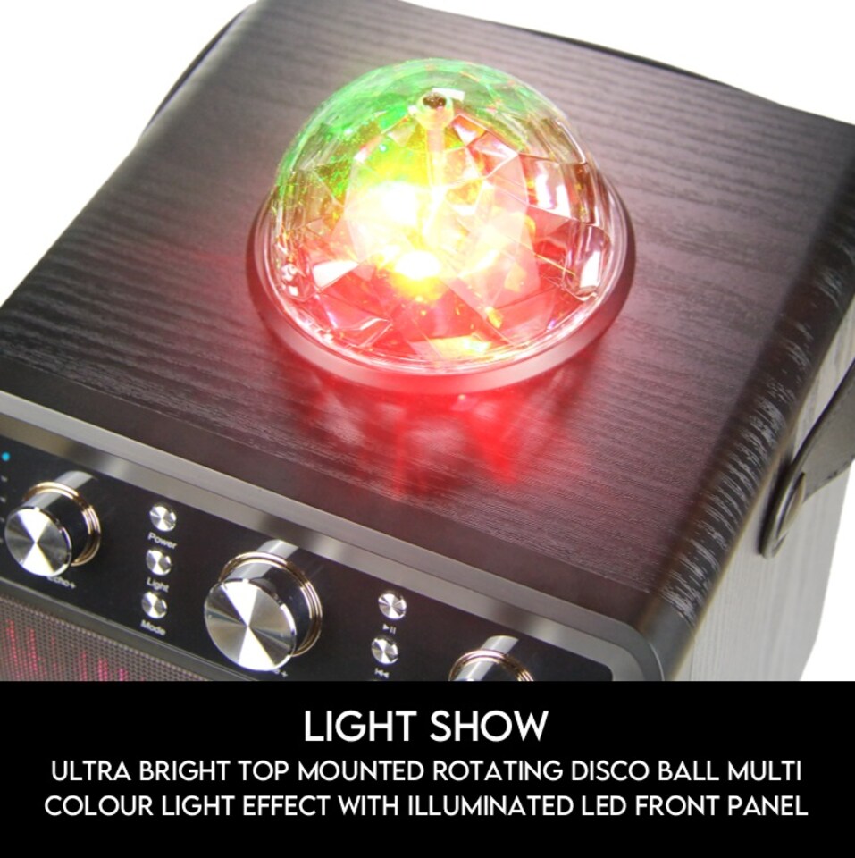 image 1 of Mr Entertainer Moonbox All-In-One Karaoke Machine