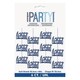 image 3 of Blue Glitz Happy Birthday Prismatic Foil Hanging Decorations 1.5m / 5 ft - Pack of 6