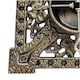 image 2 of Holly International Cast Iron Christmas Tree Stand for Real Trees up to 9ft - Victorian Gold