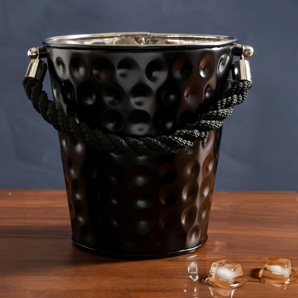image 1 of Miressa Medium Black Party Bucket
