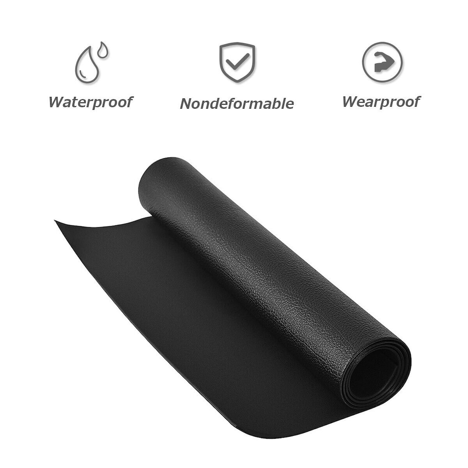 image 1 of Thicken Treadmill Mat 200 x 90cm Waterproof PVC Floor Exercise Equipment Mat