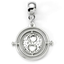Harry Potter Time Turner Silver Tone Slider Charm