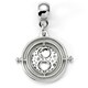 image 1 of Harry Potter Time Turner Silver Tone Slider Charm