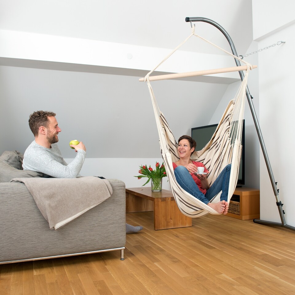 image 1 of Amazonas Outdoor Hanging Chair – Brasil Cappuccino