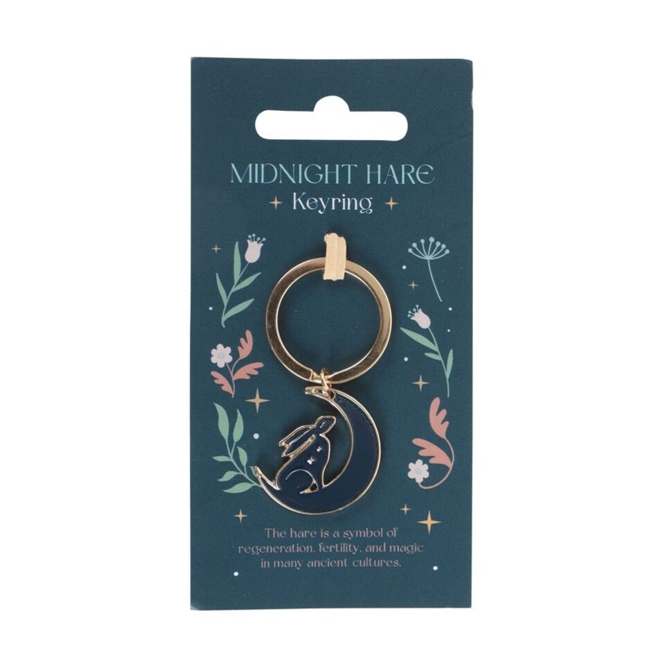 image 1 of Midnight Hare Keyring