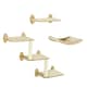 image 1 of PawHut 3PC Wall Mounted Cat Tree Climbing Shelf Set with Scratching Post Oak