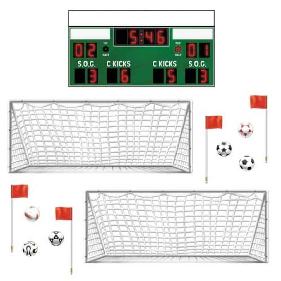 Football Theme Backdrop Scene Setter Add-Ons