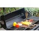 image 8 of Large Charcoal Oil Drum BBQ Grill Portable Barrel Barbecue With Lid Wheels Side Table