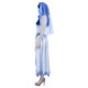 image 3 of Emily Corpse Bride Fancy Dress Costume Ladies Medium - UK 12-14