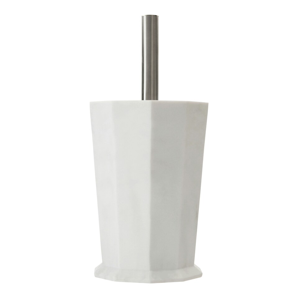 image 1 of Riviera Toilet Brush With Holder | Grey