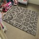 image 4 of Striped egyptian theme with ethnic and tribal motifs (Rug) Multi | XL: 160x230cm