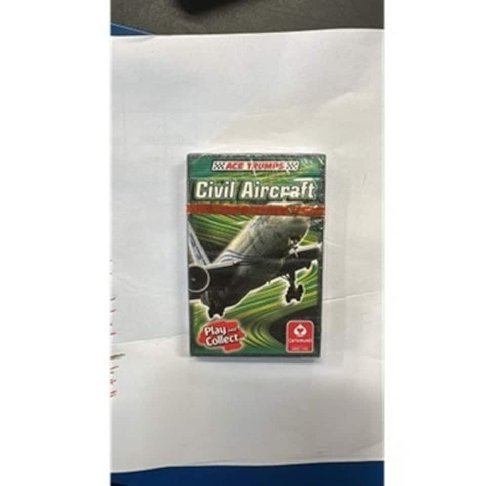 Cartamundi Ace Trumps Aeroplane Playing Card Deck - Multicoloured - One Size