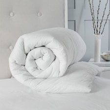 Anti Allergy Autumn Duvet 10.5 Tog Microfibre And Anti Allergy Hollowfibre Filling Double White
