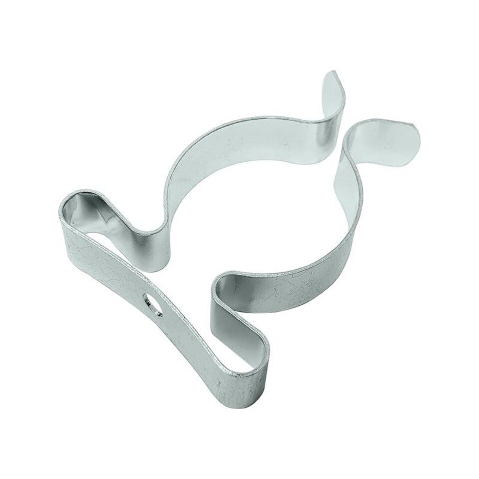 Forgefix Tool Clips Zinc Plated - Zinc Plated - 1.1/8in Bag of 25