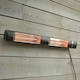 image 1 of 3kW Electric Infrared Outdoor Wall Mounted Patio Heater Bulb with Remote Control