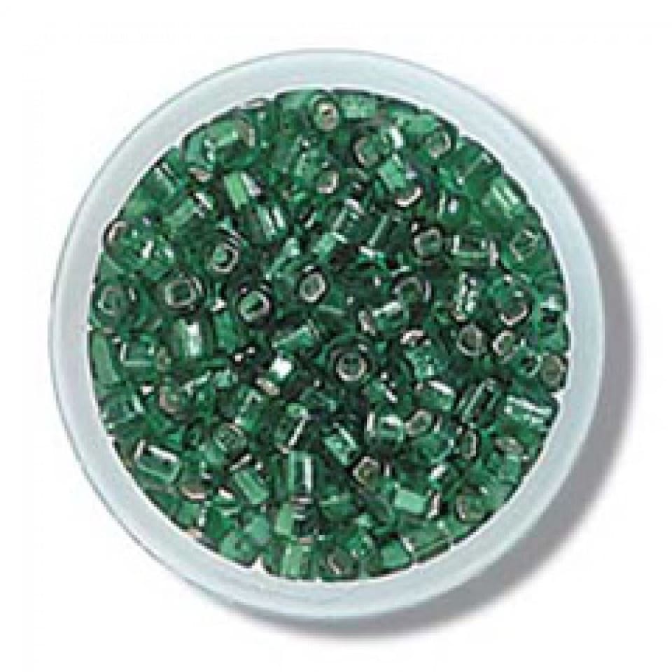 Trimits Green Glass Rocaille Beads Bulk Pack for Embroidery & Jewellery Making - per value pack of 3