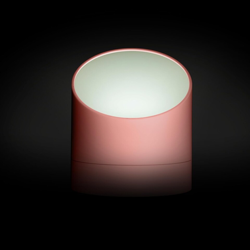 image 1 of Acctim Jowie Dual Digital Alarm Clock & Nightlight Superbrite Crescendo Alarm Touch Sensor | Pink | Pink