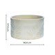 image 7 of Kew Stoneware Sago Palm Bowl White