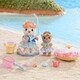 image 6 of Sylvanian Families - Sea Otter Sisters-Splashy Snorkel Set