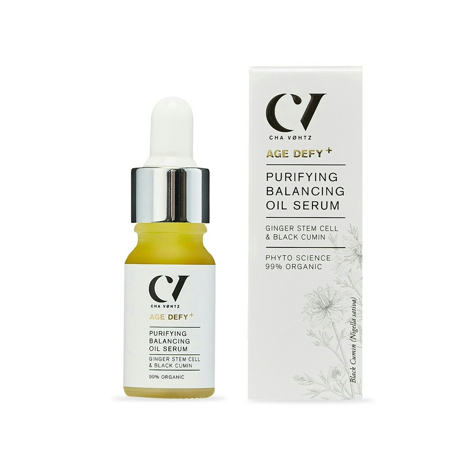 image 1 of Green People Age Defy+ Purifying Balancing Oil Serum - Serum for Spot-Prone Skin - Paraben & Alcohol Free - Vegan, 10ml