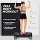 image 6 of Yaheetech Circuit Size Aerobic Stepper w/ Risers