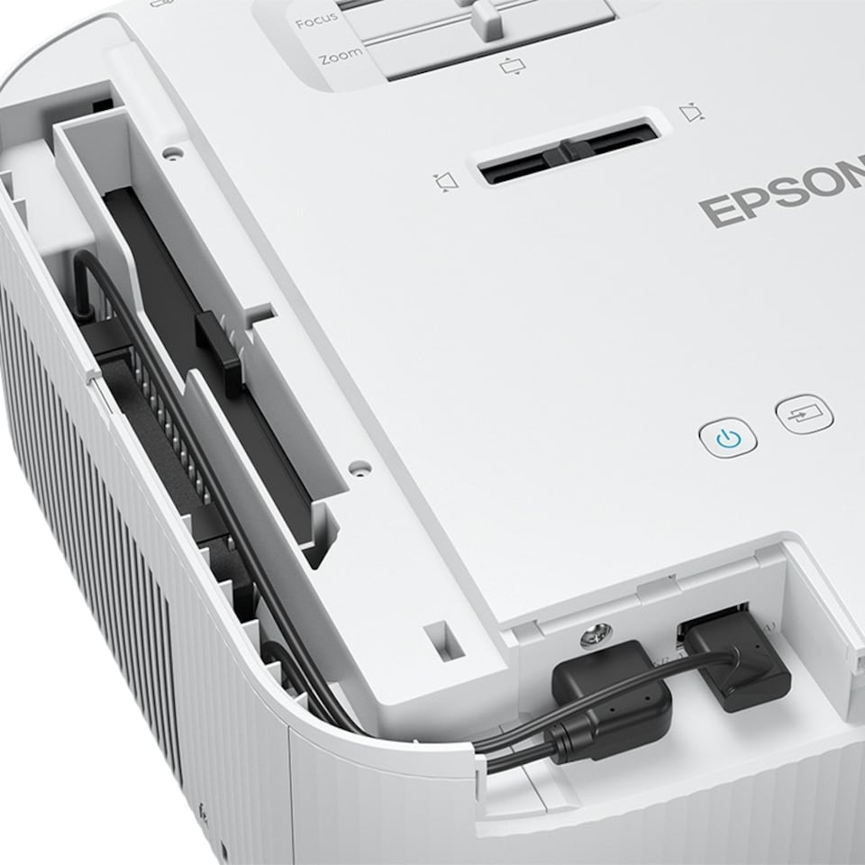 image 1 of Epson EH-TW6250 3LCD 4K Enhanced HDR Smart Projector - White