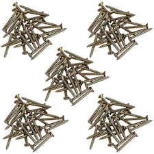 3mm x 25mm Countersunk Wood Chipboard Screw Fasteners PZ1 Drive 130pc