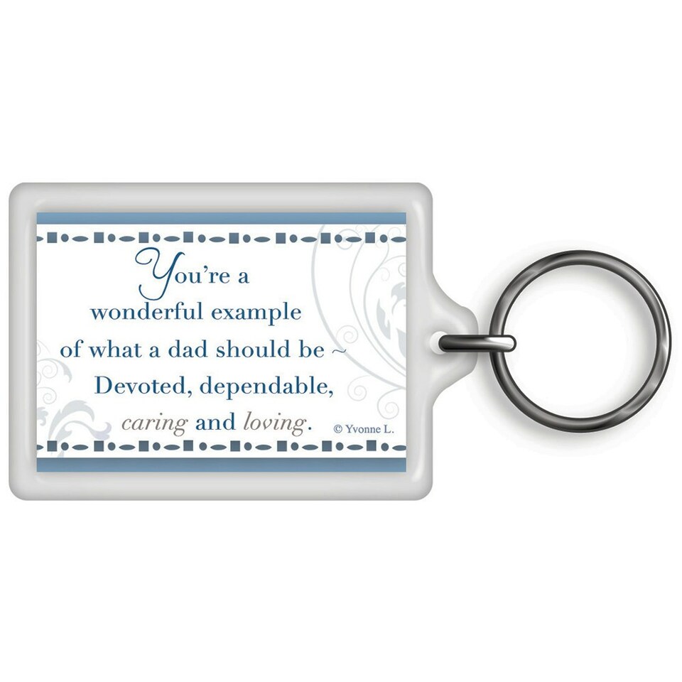 image 1 of A Special Dad Celebrity Style World's Best Keyring