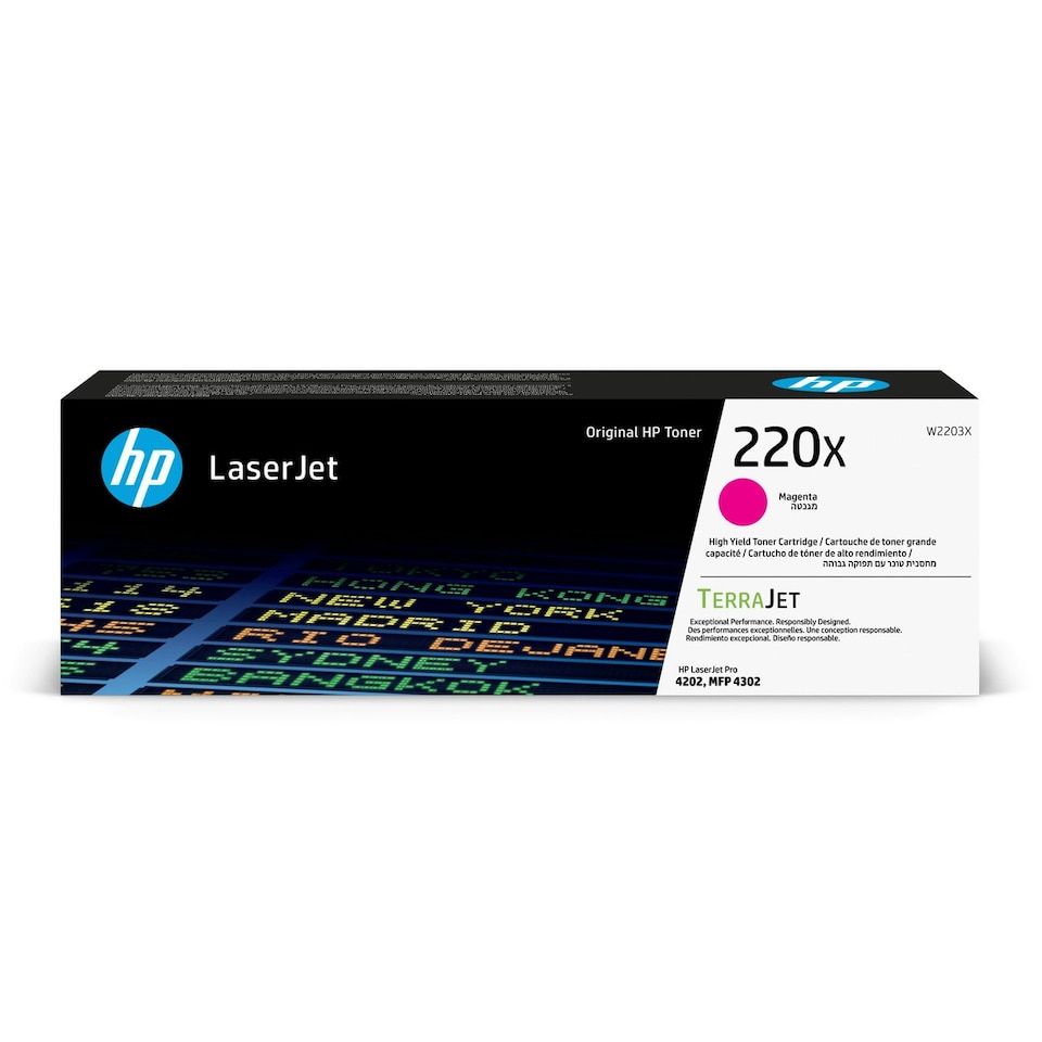 image 1 of HP 220X Magenta Toner Cartridge Pink | HP 220X Magenta Original Toner Cartridge