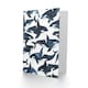 image 2 of Greeting Card Orca Killer Whale Bright Watercolour Pattern Birthday