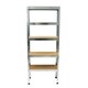 image 5 of 500kg Heavy Duty 5 Tier Metal Storage Garage Shelving Racking