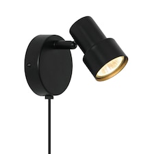 Boston spot | Wall light | Black Black | Black