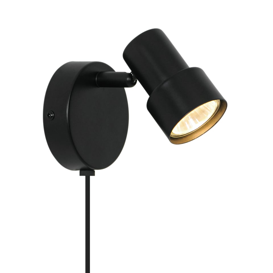 image 1 of Boston spot | Wall light | Black Black | Black