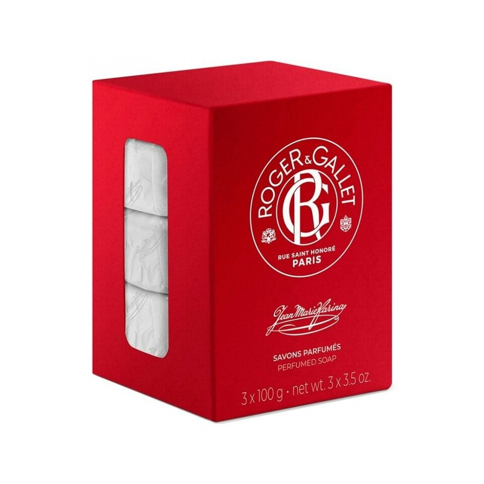 Roger & Gallet Jean Marie Farina Wellbeing Soap 3 x 100g