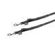 image 2 of Shires Nylon Web Horse Side Reins (Pack of 2) - Black - One Size