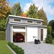 image 3 of Hawaii + 2x door Hormann-Log Cabin, Wooden Garden Room, Timber Summerhouse, Home Office - L820 x W579.6 x H321.5 cm Brown