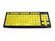 image 2 of Accuratus Monster 2 Keyboard - USB High Visibility Visual Impairment SEN Keyboard with Extra Large Keys & 2 Port USB Hub