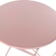 image 7 of Table set with 2 chairs DKD Home Decor MB-177410 Pink 60 x 60 x 75 cm (3 pcs) Pink