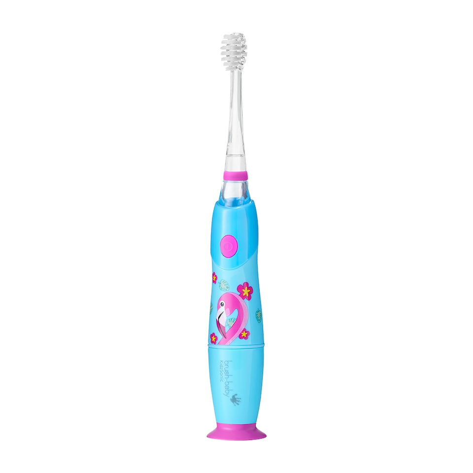 image 1 of Brush Baby Flamingo KidzSonic Kids Electric Toothbrush