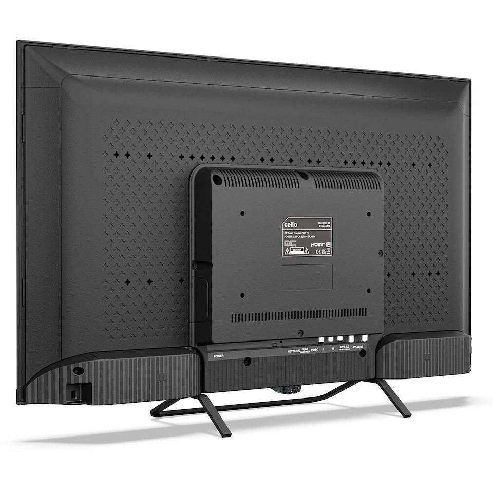 image 1 of Cello CTrav-32TZ 32" Smart Samsung Plus 12-Volt Traveller TV with Gaming Hub & Xbox