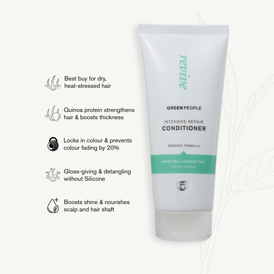image 1 of Green People Intensive Repair Conditioner - For Coloured, Damaged Hair - Organic, Cruelty Free & Vegan, 200ml